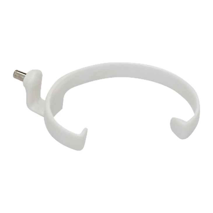 White Rubberized Small C-ring