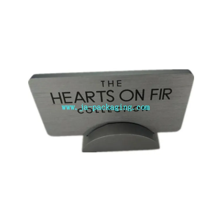 Szürke akril névtábla